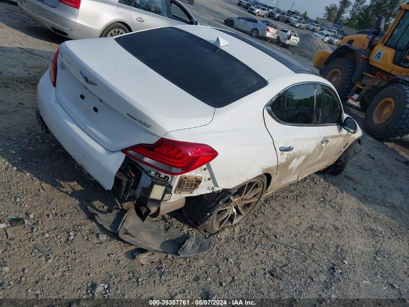 2021 Genesis G70 3.3T Awd VIN: KMTG74LE0MU074446 Lot: 39357761