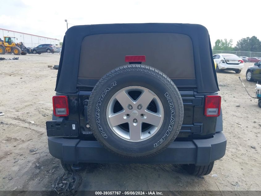 2014 Jeep Wrangler Sport VIN: 1C4AJWAG6EL201634 Lot: 39357767