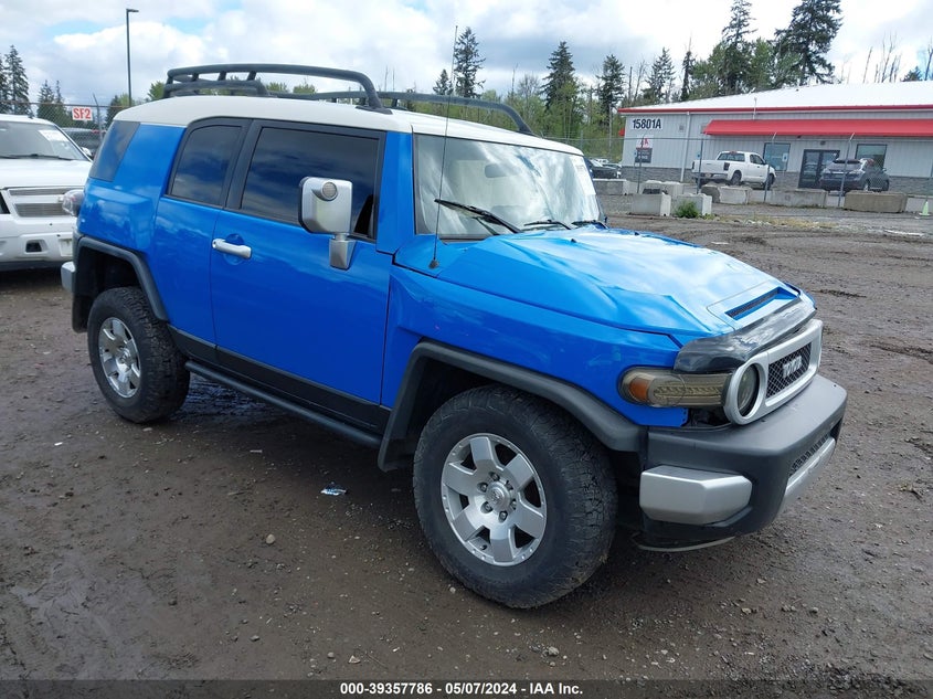2007 Toyota Fj Cruiser VIN: JTEBU11F970073900 Lot: 39357786