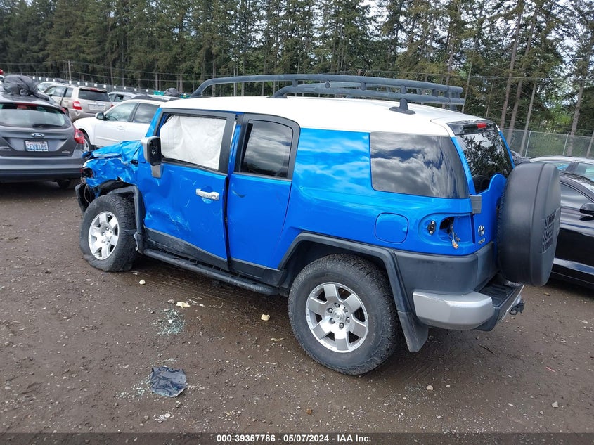 2007 Toyota Fj Cruiser VIN: JTEBU11F970073900 Lot: 39357786