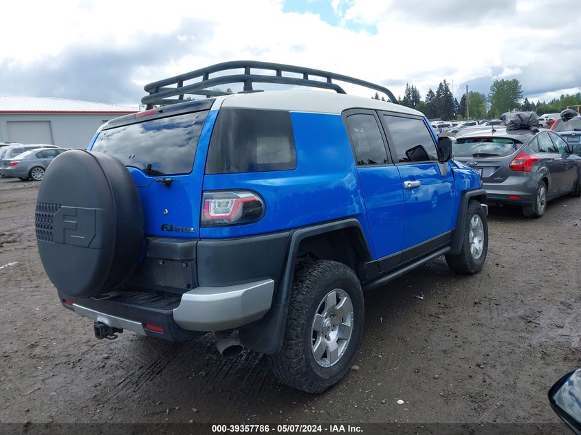 2007 Toyota Fj Cruiser VIN: JTEBU11F970073900 Lot: 39357786