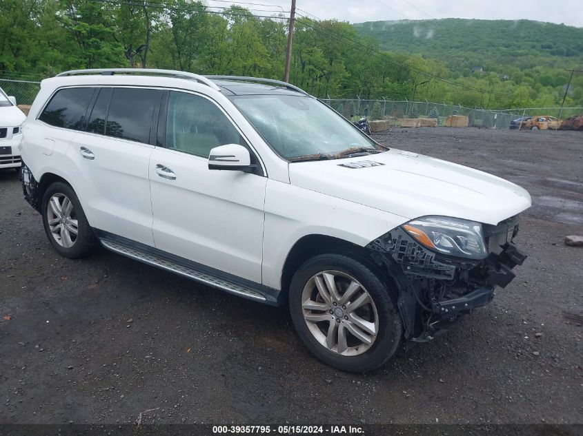 2017 Mercedes-Benz Gls 450 4Matic VIN: 4JGDF6EE9HA745886 Lot: 39357795