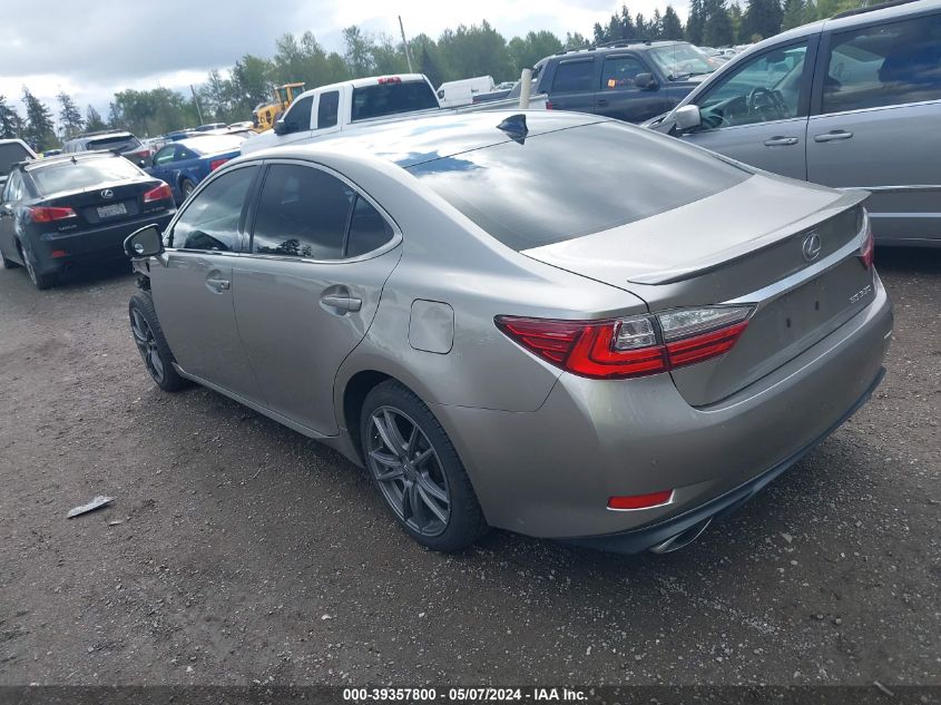 2016 Lexus Es 350 VIN: 58ABK1GG3GU024120 Lot: 39357800