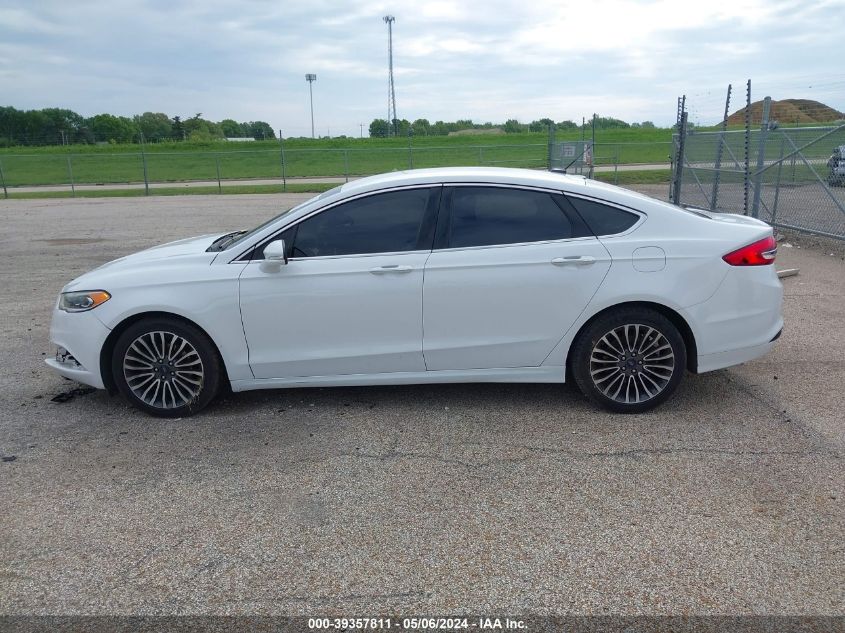 2018 FORD FUSION SE - 3FA6P0HD8JR127003