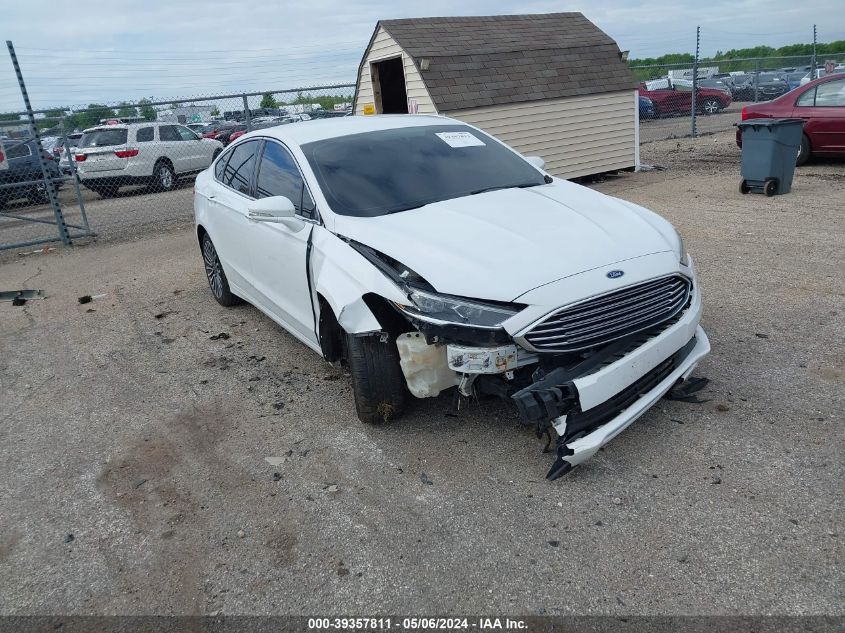 2018 Ford Fusion Se VIN: 3FA6P0HD8JR127003 Lot: 39357811