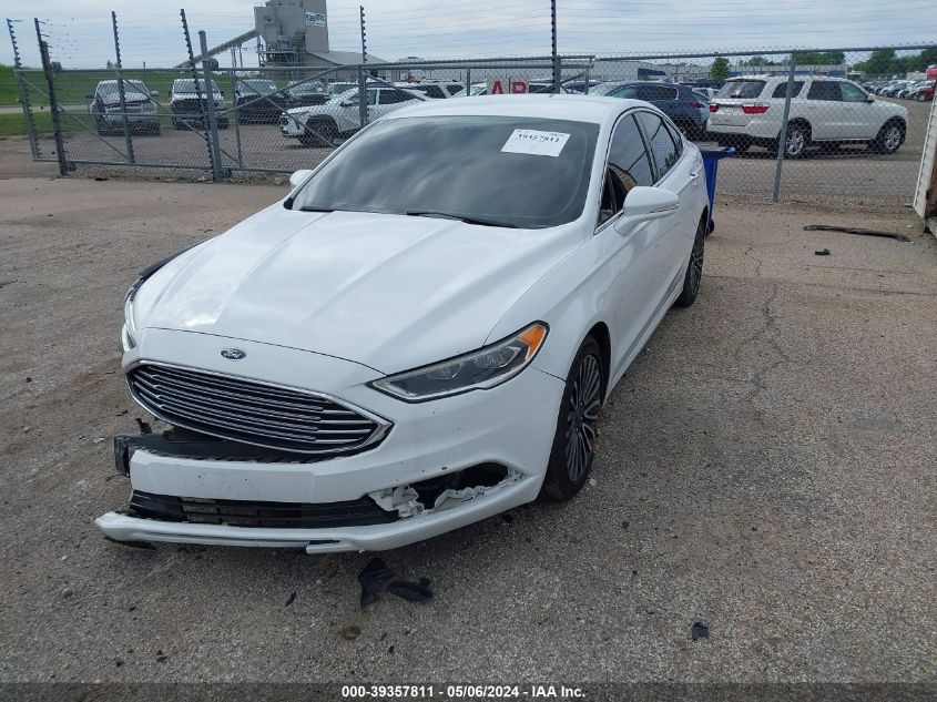 2018 Ford Fusion Se VIN: 3FA6P0HD8JR127003 Lot: 39357811