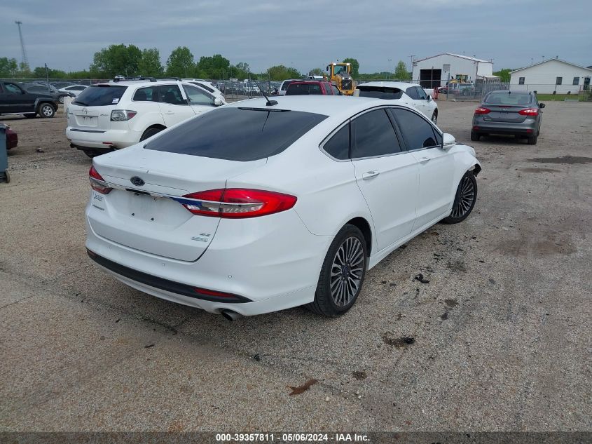 2018 FORD FUSION SE - 3FA6P0HD8JR127003