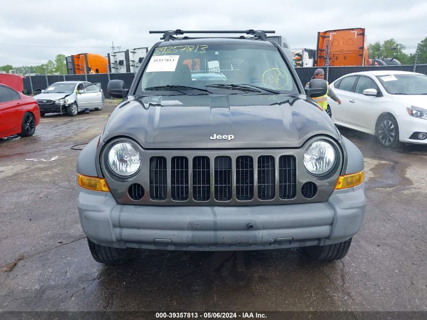 2005 Jeep Liberty Sport VIN: 1J4GL48K65W553558 Lot: 39357813