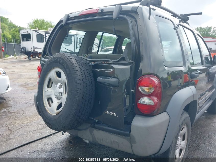 2005 Jeep Liberty Sport VIN: 1J4GL48K65W553558 Lot: 39357813