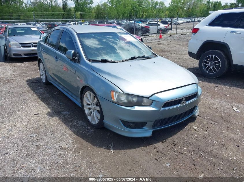 2008 Mitsubishi Lancer Gts VIN: JA3AU86U78U020783 Lot: 39357825