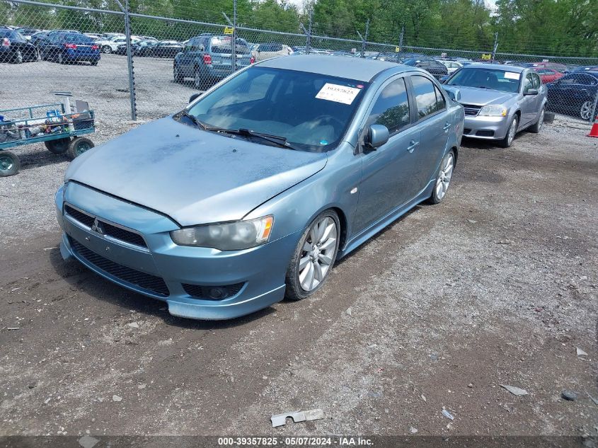 2008 Mitsubishi Lancer Gts VIN: JA3AU86U78U020783 Lot: 39357825