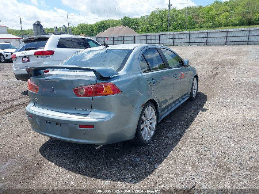 2008 Mitsubishi Lancer Gts VIN: JA3AU86U78U020783 Lot: 39357825