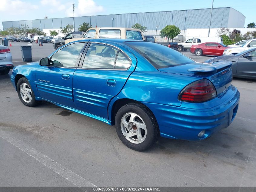 2000 Pontiac Grand Am Se1 VIN: 1G2NF52E0YM735113 Lot: 39357831