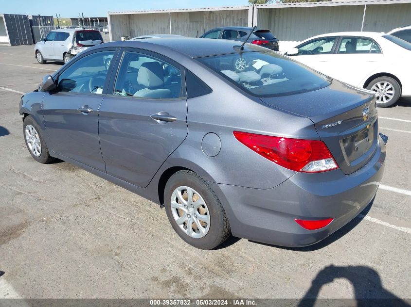 2014 Hyundai Accent Gls VIN: KMHCT4AE2EU620592 Lot: 39357832