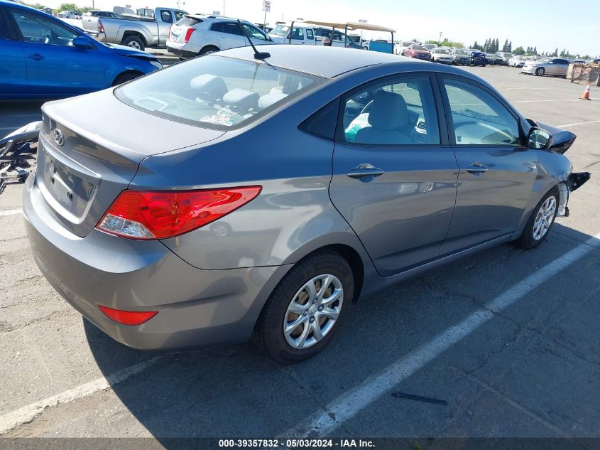 2014 Hyundai Accent Gls VIN: KMHCT4AE2EU620592 Lot: 39357832