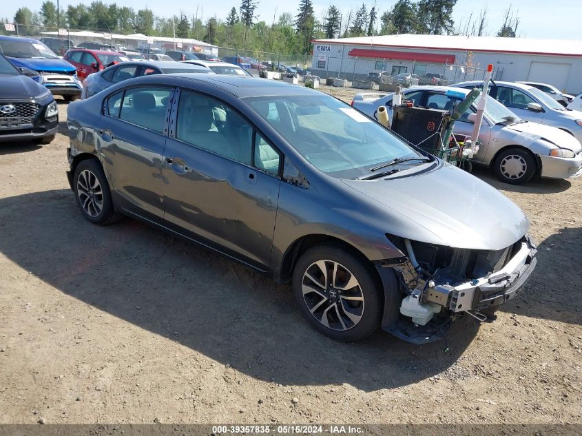 2013 Honda Civic Ex-L VIN: 19XFB2F95DE262437 Lot: 39357835