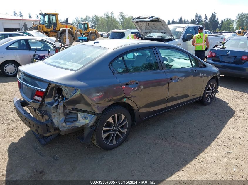 2013 Honda Civic Ex-L VIN: 19XFB2F95DE262437 Lot: 39357835