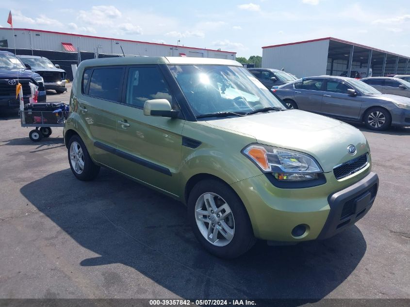 2011 Kia Soul + VIN: KNDJT2A24B7226723 Lot: 39357842