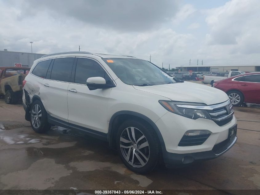 2018 Honda Pilot Touring VIN: 5FNYF6H90JB056305 Lot: 39357843