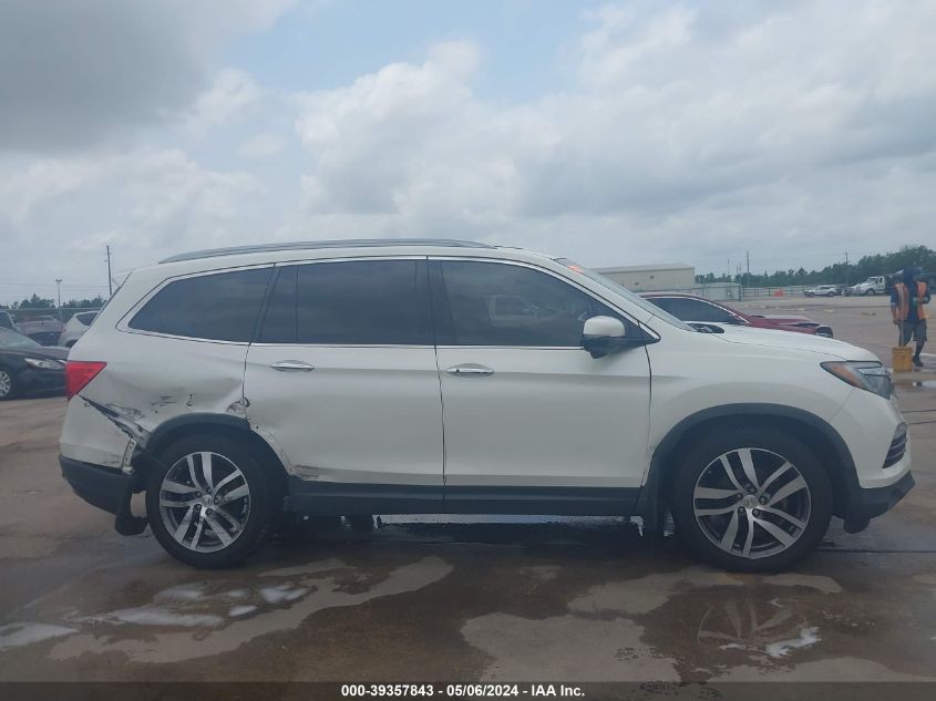 2018 Honda Pilot Touring VIN: 5FNYF6H90JB056305 Lot: 39357843