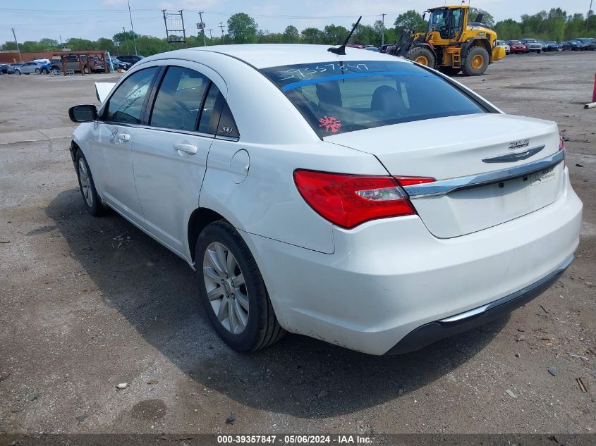 2013 Chrysler 200 Touring VIN: 1C3CCBBB4DN601617 Lot: 39357847