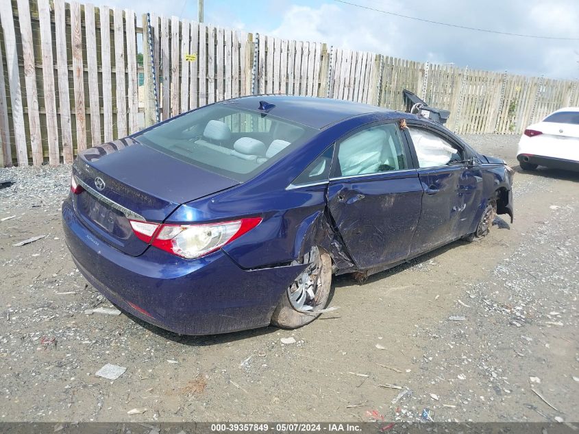 2012 Hyundai Sonata Gls VIN: 5NPEB4AC8CH486886 Lot: 39357849