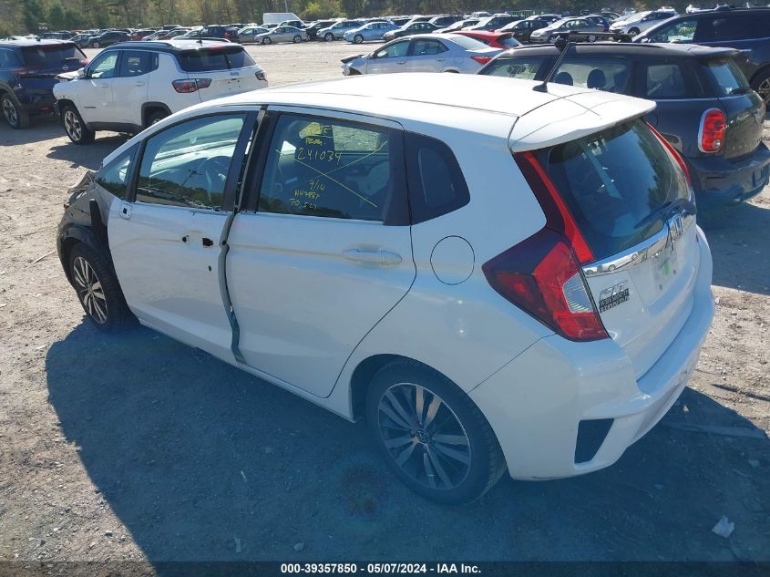 2015 Honda Fit Ex/Ex-L VIN: 3HGGK5H8XFM727069 Lot: 39357850