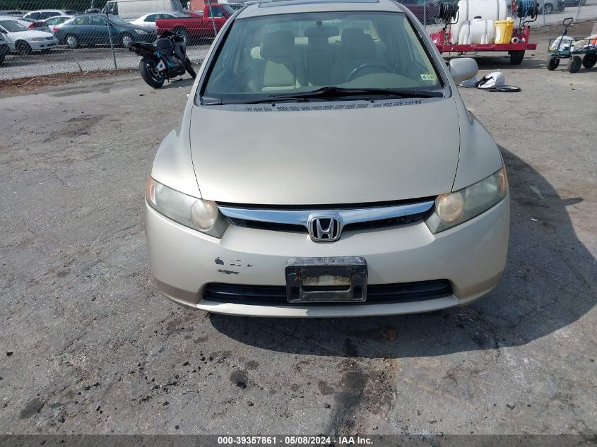 2008 Honda Civic Ex VIN: 1HGFA16888L045581 Lot: 39357861