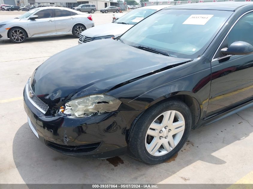 2013 Chevrolet Impala Lt VIN: 2G1WG5E31D1245463 Lot: 39357864