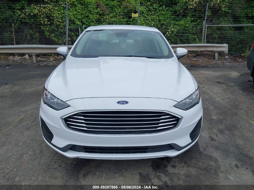 2019 Ford Fusion Hybrid Se VIN: 3FA6P0LU6KR210826 Lot: 39357865