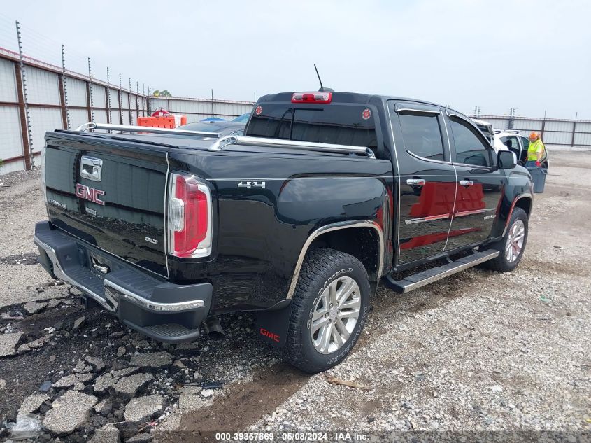 2016 GMC Canyon Slt VIN: 1GTG6DE32G1316446 Lot: 39357869