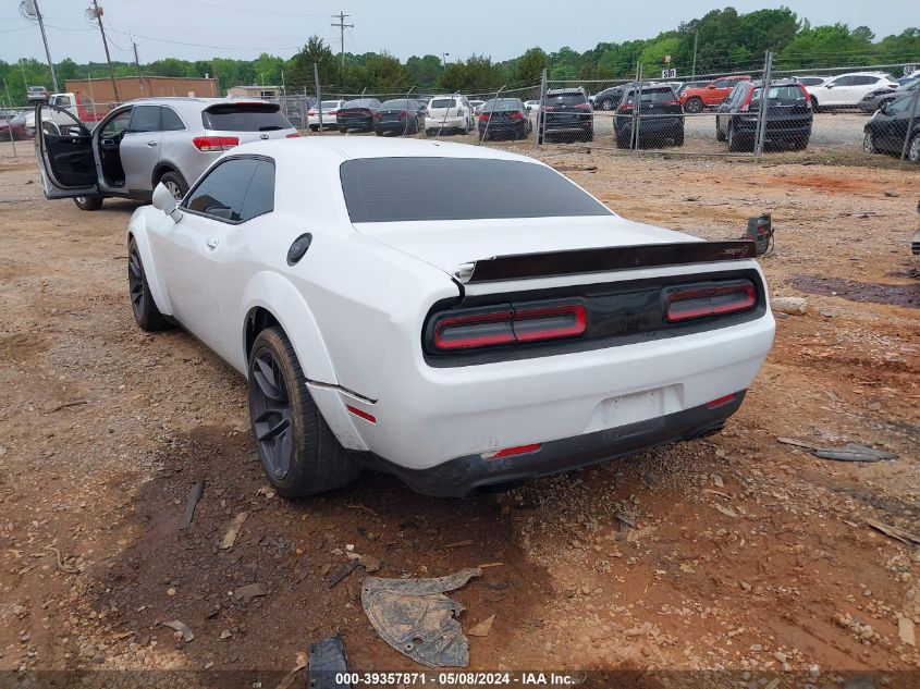 2018 Dodge Challenger Srt Hellcat Widebody VIN: 2C3CDZC96JH327617 Lot: 39357871