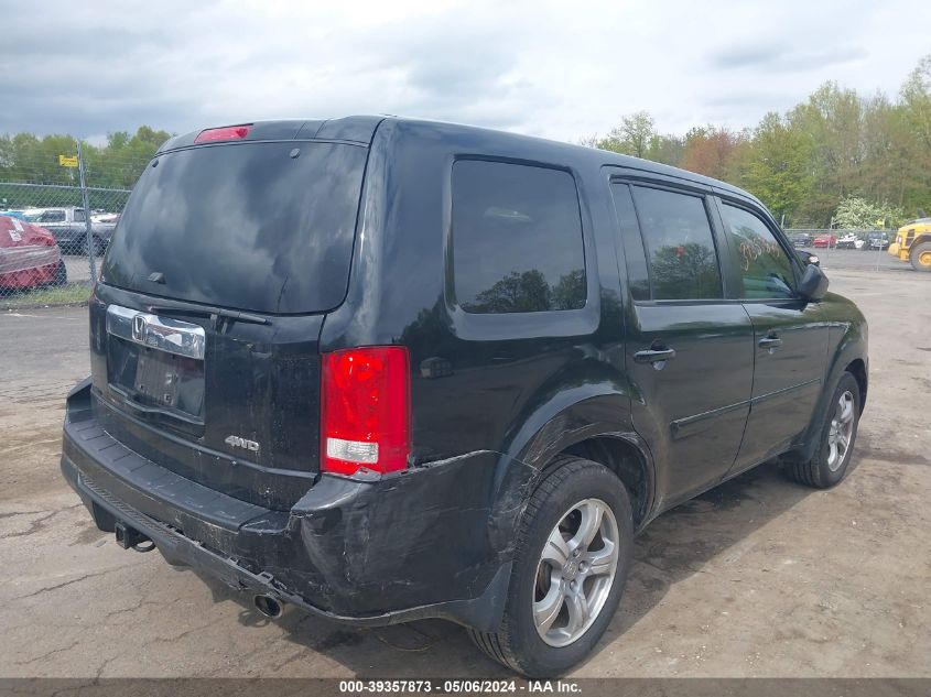 2015 Honda Pilot Ex-L VIN: 5FNYF4H75FB074194 Lot: 39357873