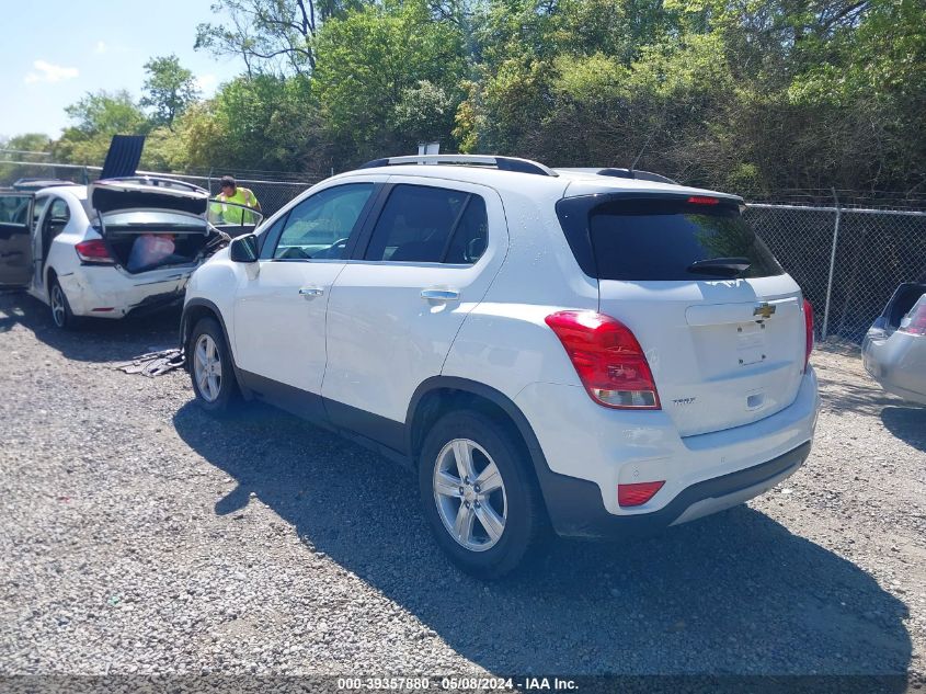 2017 Chevrolet Trax Lt VIN: KL7CJLSBXHB088255 Lot: 39357880