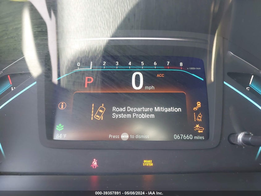 VIN: 5FNRL6H80JB003673 2018 HONDA ODYSSEY TOURING
