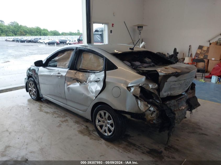 2013 Hyundai Accent Gls VIN: KMHCT4AE6DU501801 Lot: 39357893