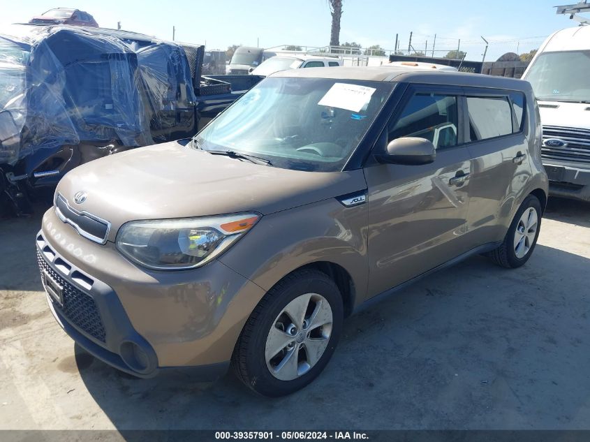 2016 Kia Soul VIN: KNDJN2A22G7293161 Lot: 39357901