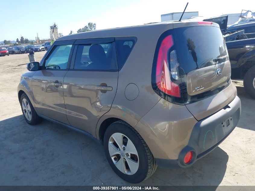 2016 Kia Soul VIN: KNDJN2A22G7293161 Lot: 39357901