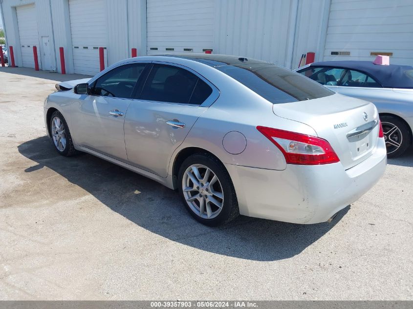 2010 Nissan Maxima 3.5 Sv VIN: 1N4AA5AP4AC826026 Lot: 39357903