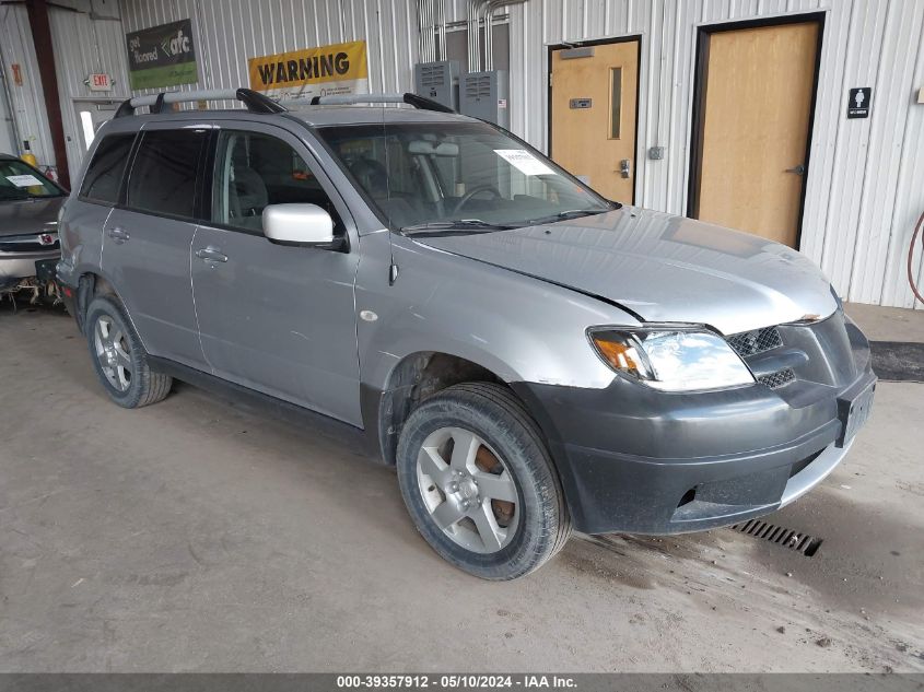 2004 Mitsubishi Outlander Xls VIN: JA4LZ41F14U038942 Lot: 39357912