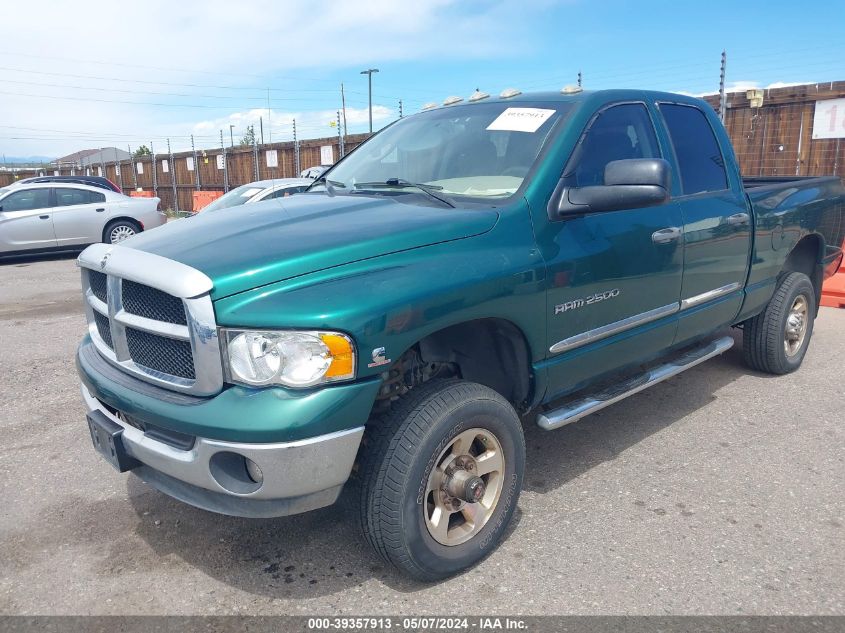 2004 Dodge Ram 2500 Slt/Laramie VIN: 3D7KU28C84G118358 Lot: 39357913