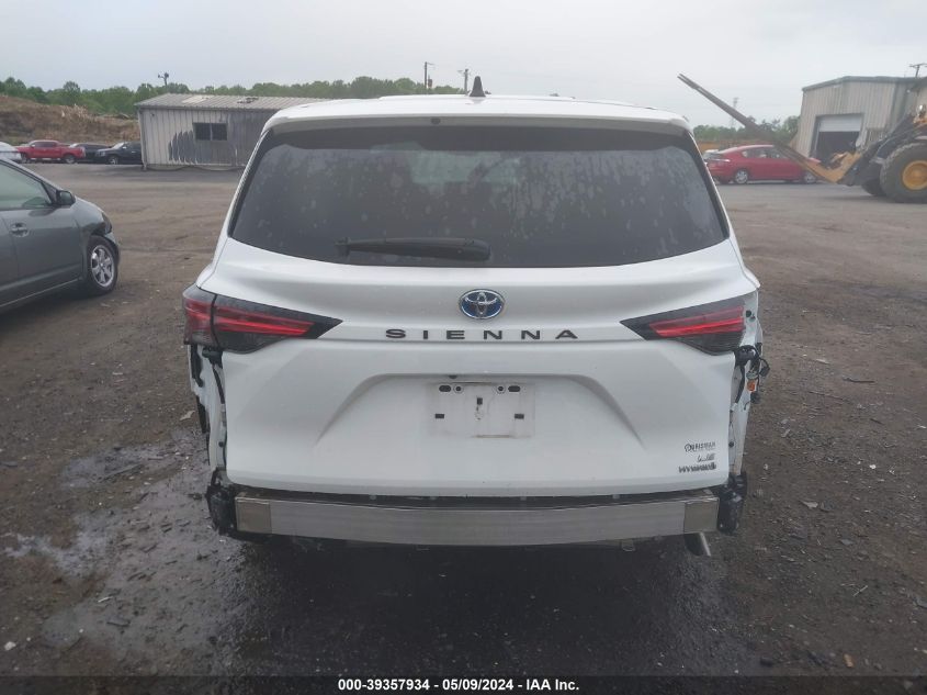 2021 Toyota Sienna Le VIN: 5TDKRKEC5MS024391 Lot: 39357934