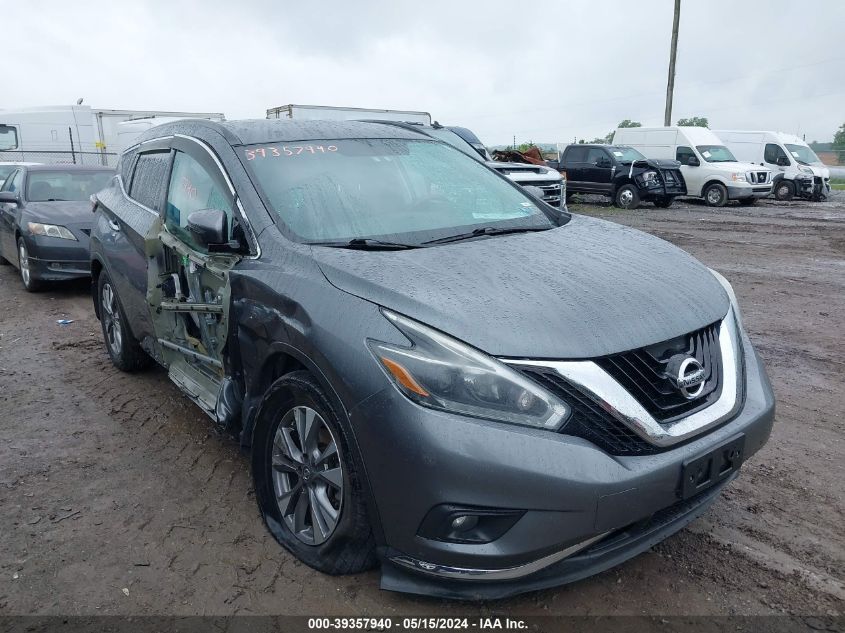 2018 Nissan Murano Sv VIN: 5N1AZ2MH0JN130379 Lot: 39357940