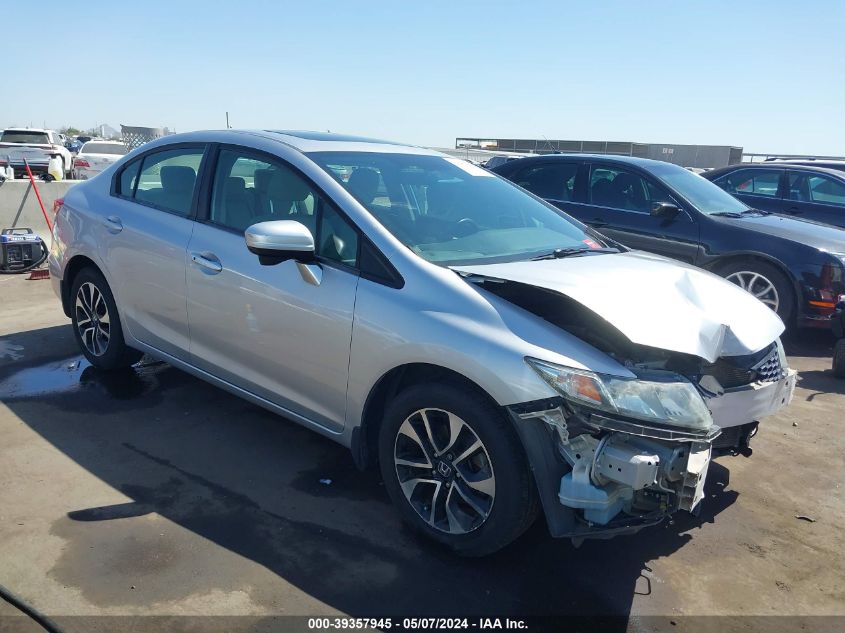 2015 Honda Civic Ex VIN: 19XFB2F86FE027104 Lot: 39357945