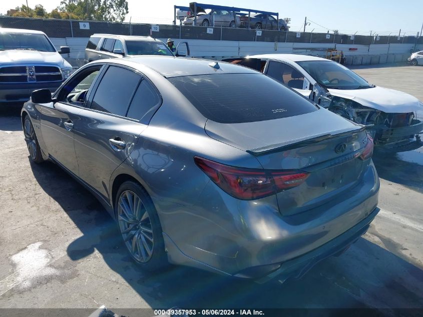 2018 Infiniti Q50 3.0T Red Sport 400 VIN: JN1FV7AP5JM640055 Lot: 39357953