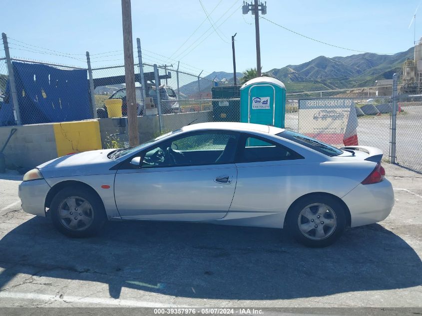 2001 Mercury Cougar V6/V6 S VIN: 1ZWFT61L715624260 Lot: 39357976