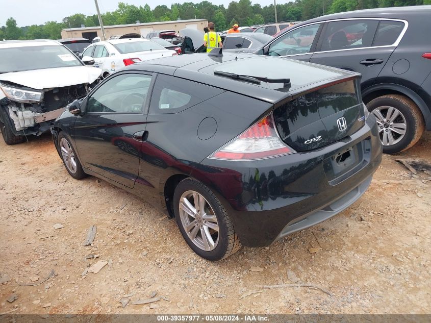 2011 Honda Cr-Z Ex VIN: JHMZF1C62BS014113 Lot: 39357977