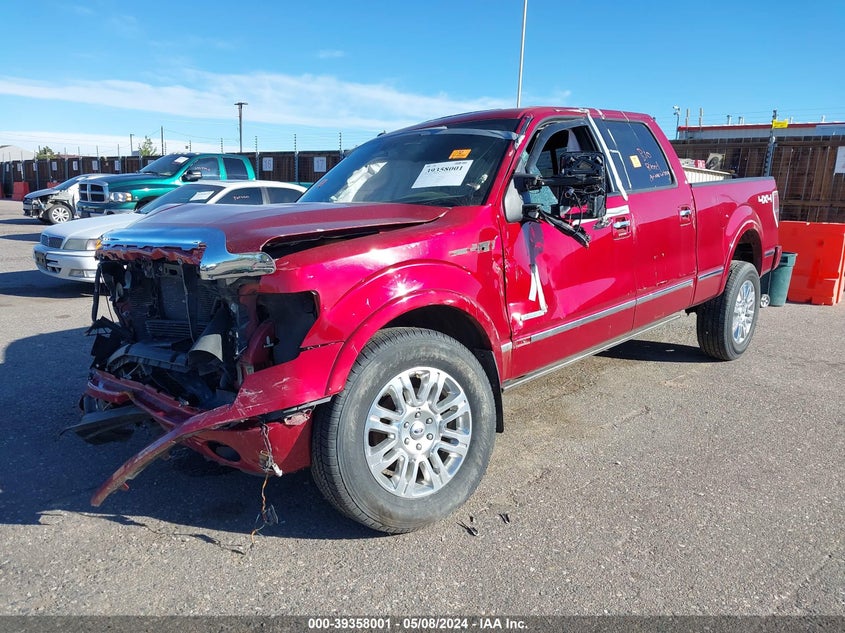 2013 FORD F-150 PLATINUM - 1FTFW1ET0DFB52803