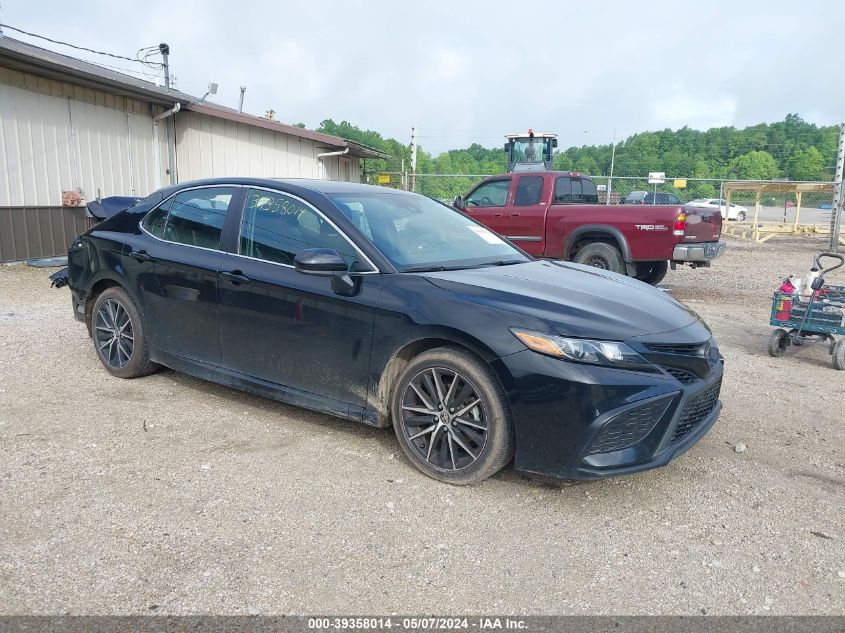 2021 Toyota Camry Se/Se Nightshade Edition VIN: 4T1G11AK1MU542431 Lot: 39358014