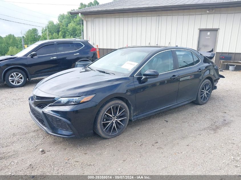 2021 Toyota Camry Se/Se Nightshade Edition VIN: 4T1G11AK1MU542431 Lot: 39358014